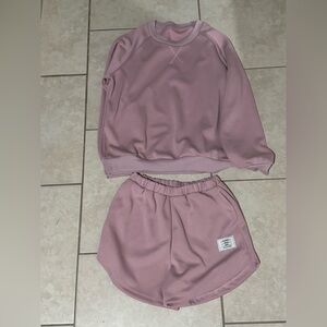Sweatshirt and Short Set Size 13-14 Y